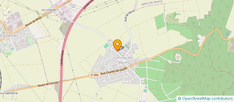 localisation de l'entreprise MONSIEUR DANIEL ALBAUD  NOGENT-L ABBESSE