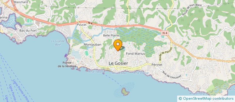 localisation de l'entreprise MONSIEUR DANIEL ALBERI à LE GOSIER