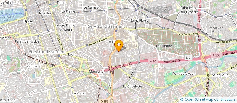 localisation de l'entreprise MONSIEUR DANIEL ALBERTINI à MARSEILLE