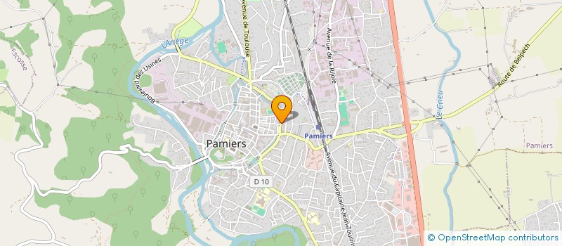localisation de l'entreprise MONSIEUR DANIEL ALDA à PAMIERS