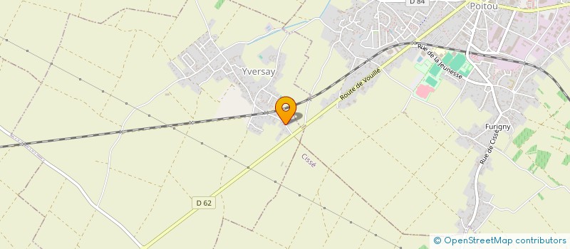 localisation de l'entreprise MONSIEUR DANIEL ALDEBERT  YVERSAY