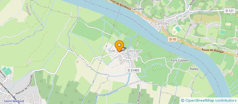 localisation de l'entreprise MONSIEUR DANIEL ALIANE  ISLE-SAINT-GEORGES