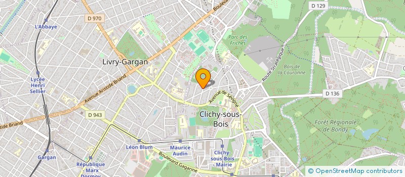 localisation de l'entreprise MONSIEUR DANIEL ALIN PACURAR à CLICHY-SOUS-BOIS