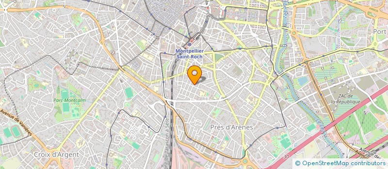 localisation de l'entreprise MONSIEUR DANIEL ALLARD à MONTPELLIER