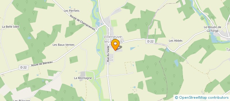 localisation de l'entreprise MONSIEUR DANIEL ALLART à VILLENEUVE-LES-GENETS