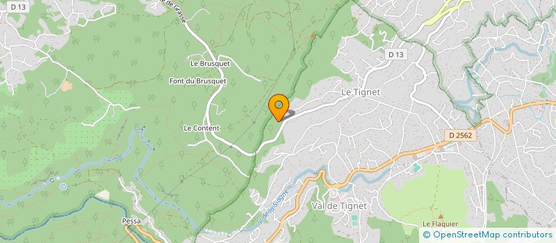 localisation de l'entreprise MONSIEUR DANIEL ALLIBERT à LE TIGNET