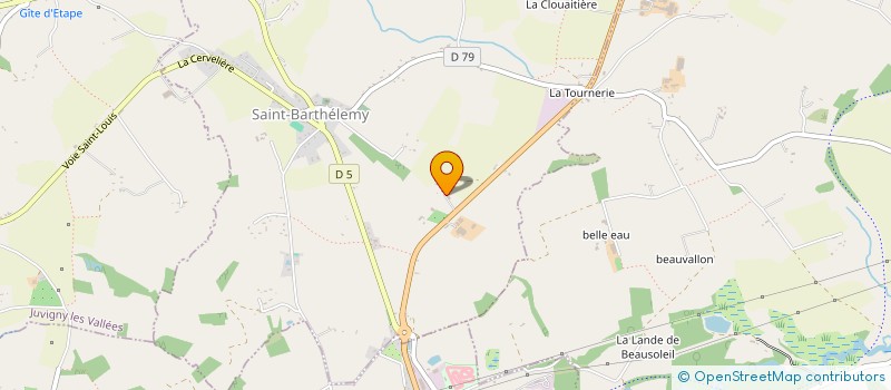 localisation de l'entreprise MONSIEUR DANIEL ALLIX  SAINT-CLEMENT-RANCOUDRAY