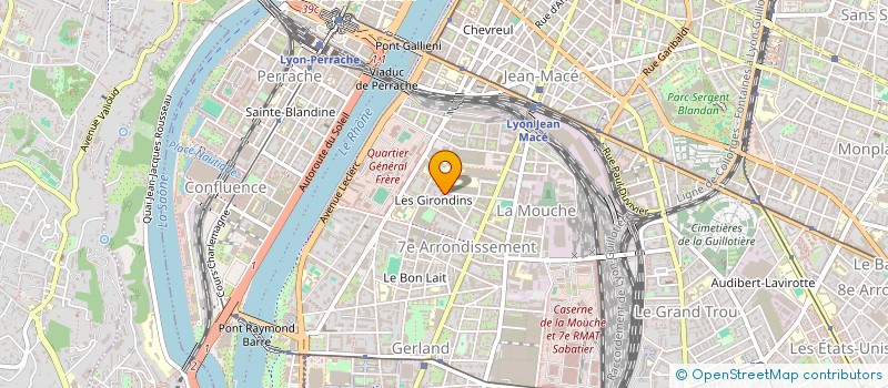 localisation de l'entreprise MONSIEUR DANIEL AMOUGOU ATANGANA  LYON