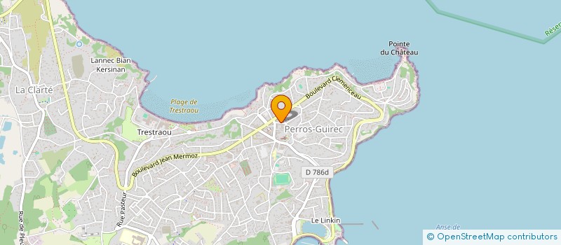 localisation de l'entreprise MONSIEUR DANIEL AMOURET à PERROS-GUIREC