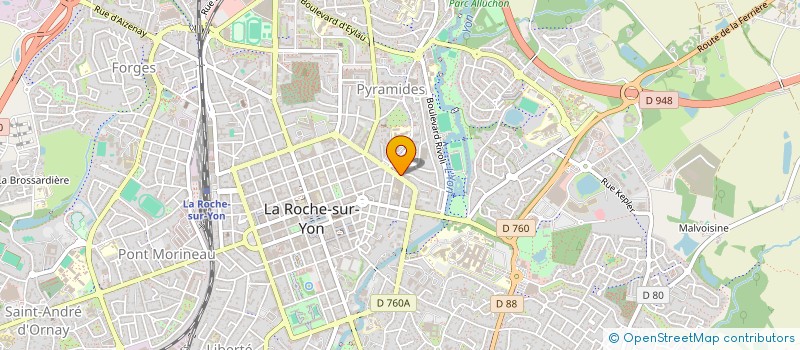 localisation de l'entreprise MONSIEUR DANIEL ANCIAUX à LA ROCHE-SUR-YON