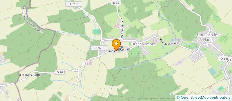 localisation de l'entreprise MONSIEUR DANIEL ANDRE  BRECHAUMONT