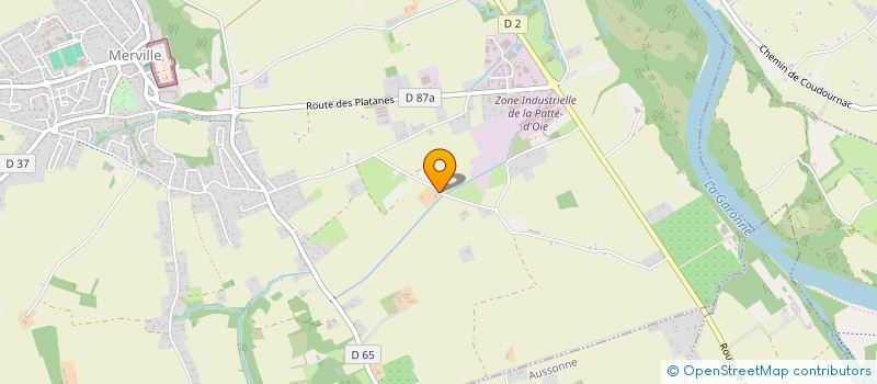 localisation de l'entreprise MONSIEUR DANIEL ANFOSSO à MERVILLE