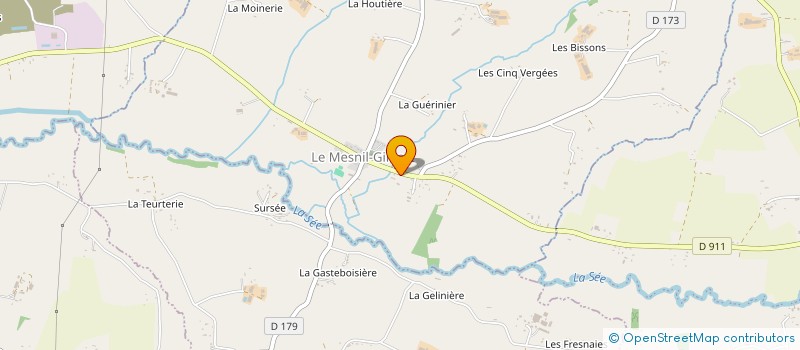 localisation de l'entreprise MONSIEUR DANIEL ANFRAY à LE MESNIL-GILBERT