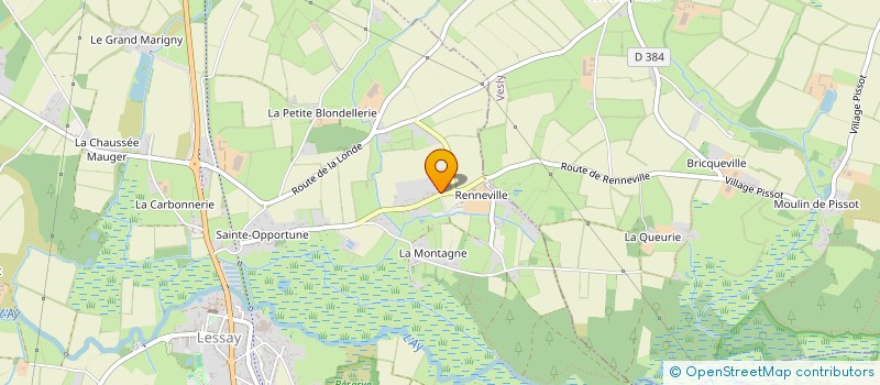 localisation de l'entreprise MONSIEUR DANIEL ANGE  SAINT-GERMAIN-SUR-AY