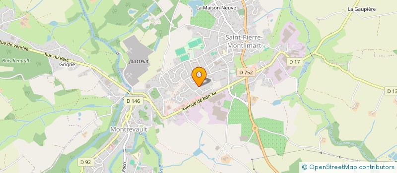 localisation de l'entreprise MONSIEUR DANIEL ANGERS à MAUGES-SUR-LOIRE