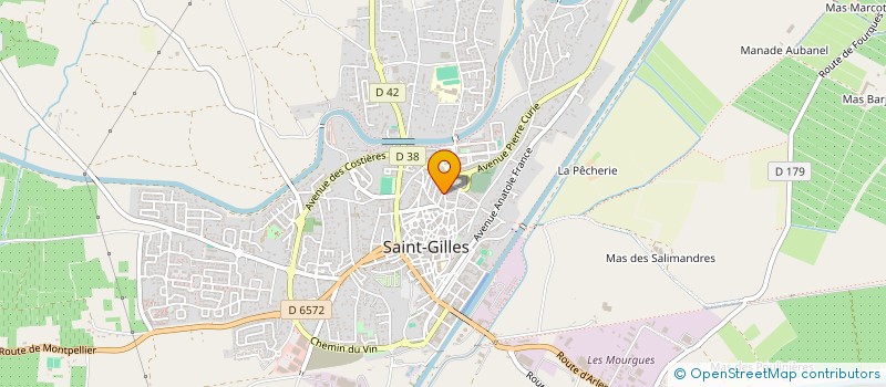 localisation de l'entreprise MONSIEUR DANIEL ANNE à SAINT-GILLES