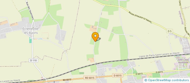 localisation de l'entreprise MONSIEUR DANIEL ANQUETIL  VALLIQUERVILLE