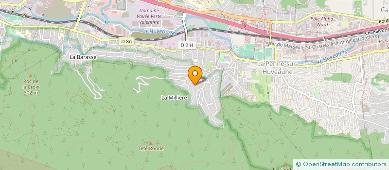 localisation de l'entreprise MONSIEUR DANIEL ANTOGNETTI  MARSEILLE