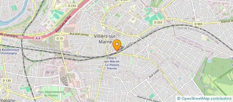 localisation de l'entreprise MONSIEUR DANIEL ANTONIO à VILLIERS-SUR-MARNE