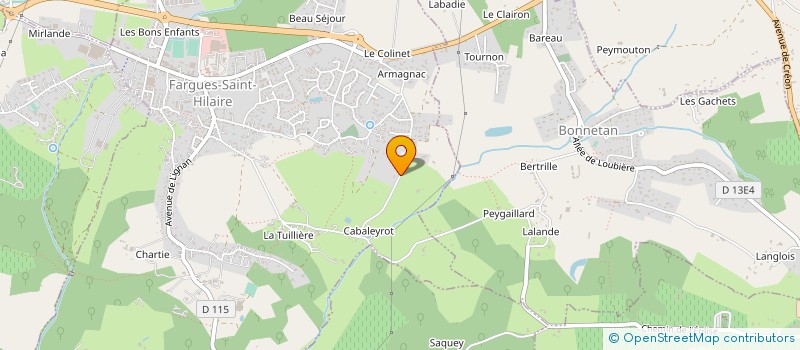 localisation de l'entreprise MONSIEUR DANIEL ANTOPOLSKY  FARGUES-SAINT-HILAIRE