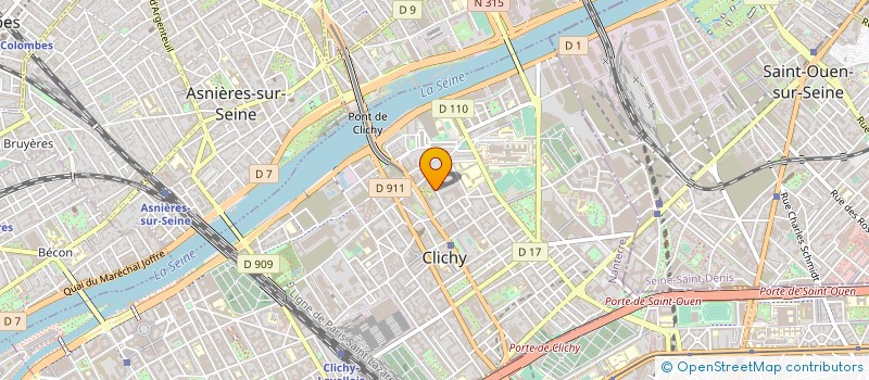localisation de l'entreprise MONSIEUR DANIEL APTEKIER à CLICHY