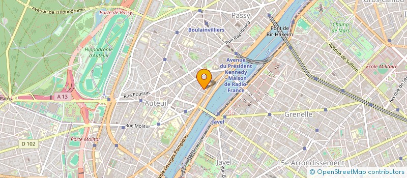 localisation de l'entreprise MONSIEUR DANIEL ARANOVICH BARUGEL  PARIS