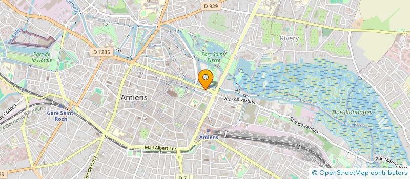 localisation de l'entreprise MONSIEUR DANIEL ARBEAUMONT  AMIENS