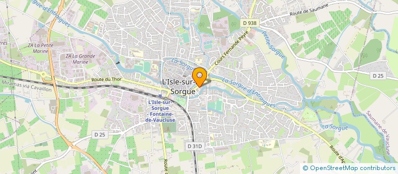 localisation de l'entreprise MONSIEUR DANIEL ARCHIMBAUD à L ISLE SUR LA SORGUE
