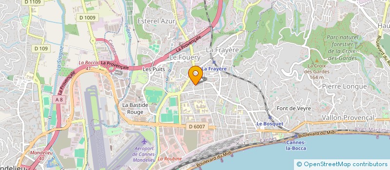 localisation de l'entreprise MONSIEUR DANIEL ARDELEANU à CANNES