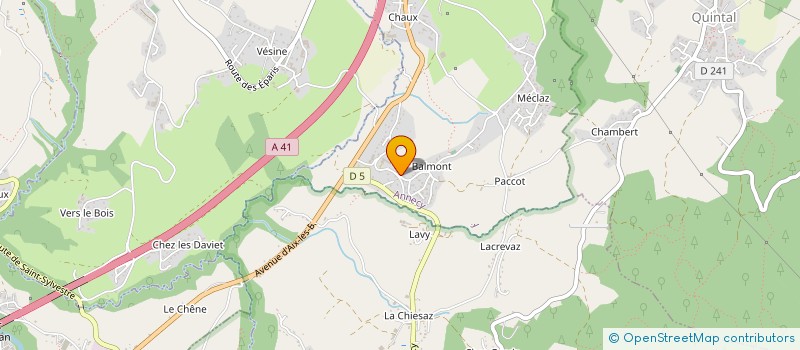 localisation de l'entreprise MONSIEUR DANIEL ARDIN à ANNECY