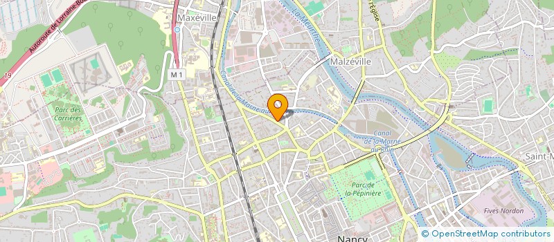 localisation de l'entreprise MONSIEUR DANIEL ARNAUD  NANCY