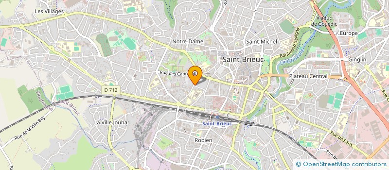 localisation de l'entreprise MONSIEUR DANIEL ARNAULT à SAINT-BRIEUC