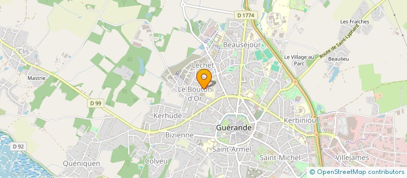 localisation de l'entreprise MONSIEUR DANIEL ARNERA  GUERANDE