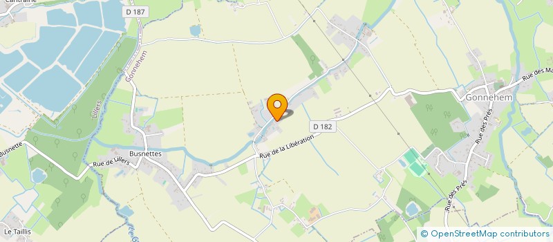 localisation de l'entreprise MONSIEUR DANIEL ARNOULD  GONNEHEM