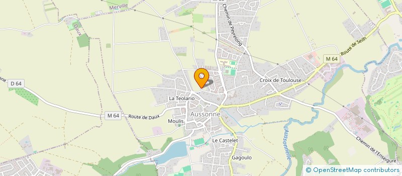localisation de l'entreprise MONSIEUR DANIEL ARRECGROS à AUSSONNE