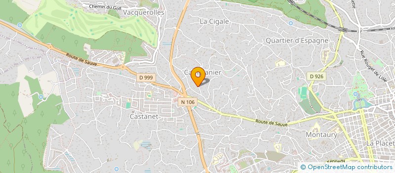 localisation de l'entreprise MONSIEUR DANIEL ARSAC  NIMES