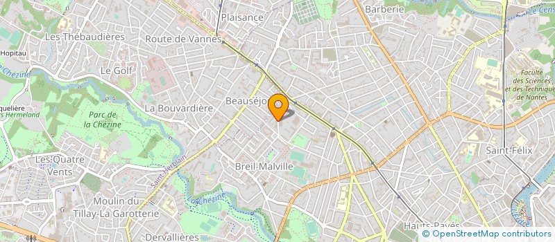 localisation de l'entreprise MONSIEUR DANIEL ARTAULT à NANTES