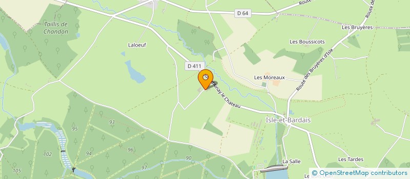 localisation de l'entreprise MONSIEUR DANIEL ARTIGAUD  ISLE-ET-BARDAIS