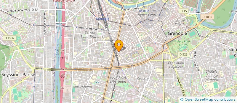 localisation de l'entreprise MONSIEUR DANIEL ASATHAL à GRENOBLE