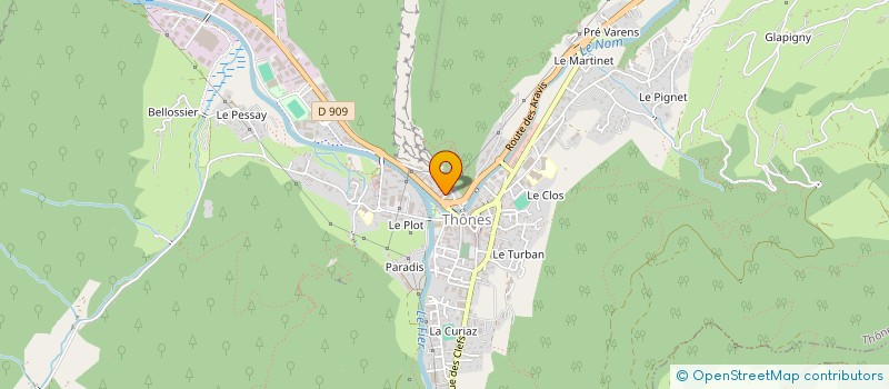 localisation de l'entreprise MONSIEUR DANIEL ATRUX-GRANTI à SERRAVAL