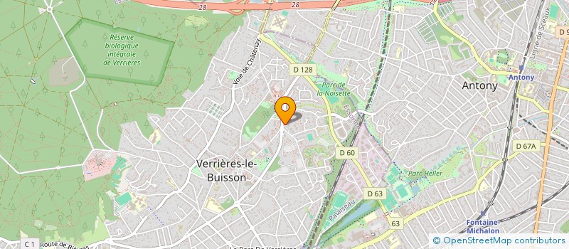 localisation de l'entreprise MONSIEUR DANIEL ATTAL à VERRIERES-LE-BUISSON