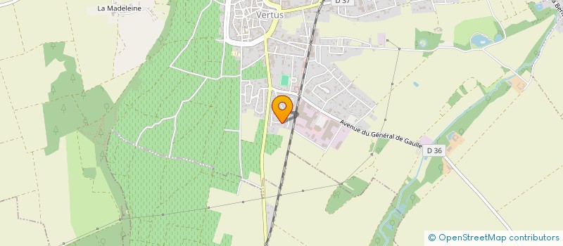 localisation de l'entreprise MONSIEUR DANIEL AUBERTIN  BLANCS-COTEAUX