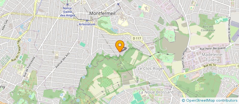localisation de l'entreprise MONSIEUR DANIEL-AURAS MANOIU  MONTFERMEIL