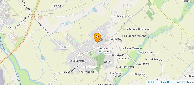 localisation de l'entreprise MONSIEUR DANIEL AUTOURDE à CHATELLERAULT