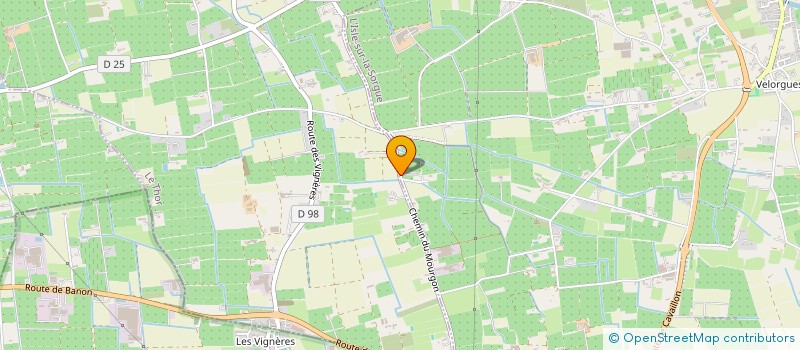 localisation de l'entreprise MONSIEUR DANIEL AVY  L'ISLE-SUR-LA-SORGUE