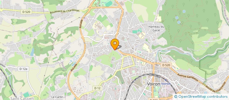 localisation de l'entreprise MONSIEUR DANIEL AYOUB à VOIRON