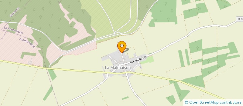 localisation de l'entreprise MONSIEUR DANIEL AYOUL  LA MALMAISON