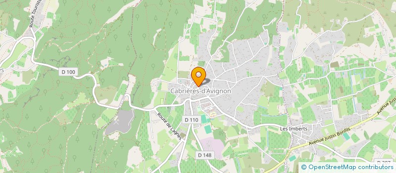 localisation de l'entreprise MONSIEUR DANIEL BACH  CABRIERES-D'AVIGNON