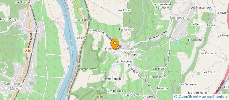 localisation de l'entreprise MONSIEUR DANIEL BADEL  GERVANS