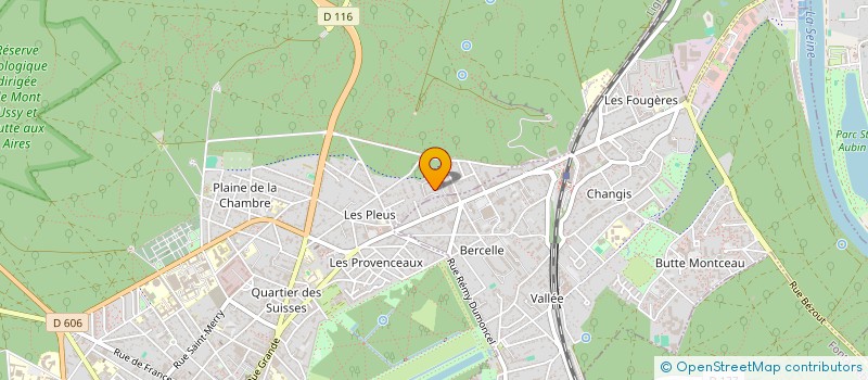 localisation de l'entreprise MONSIEUR DANIEL BADIATA KANZA à FONTAINEBLEAU